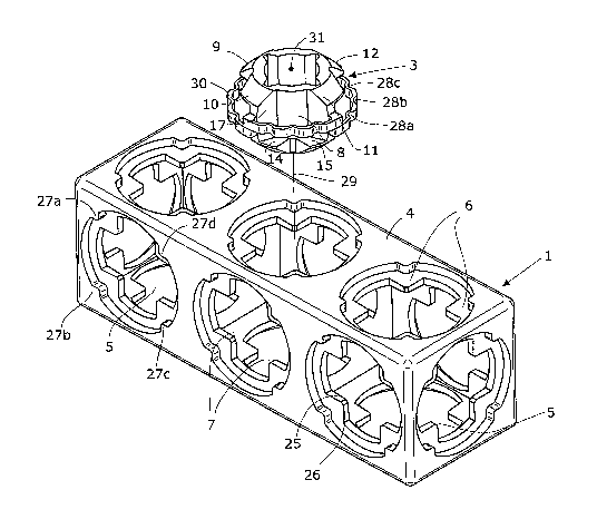 A single figure which represents the drawing illustrating the invention.